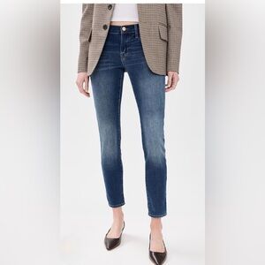 Frame Denim Le Garcon Jeans in Dark Wash Blue 31